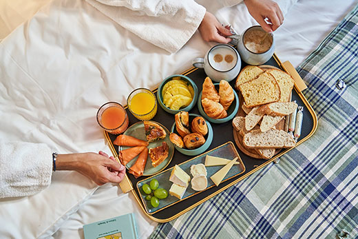 Breakfast at DADOU, hotel Paris 17